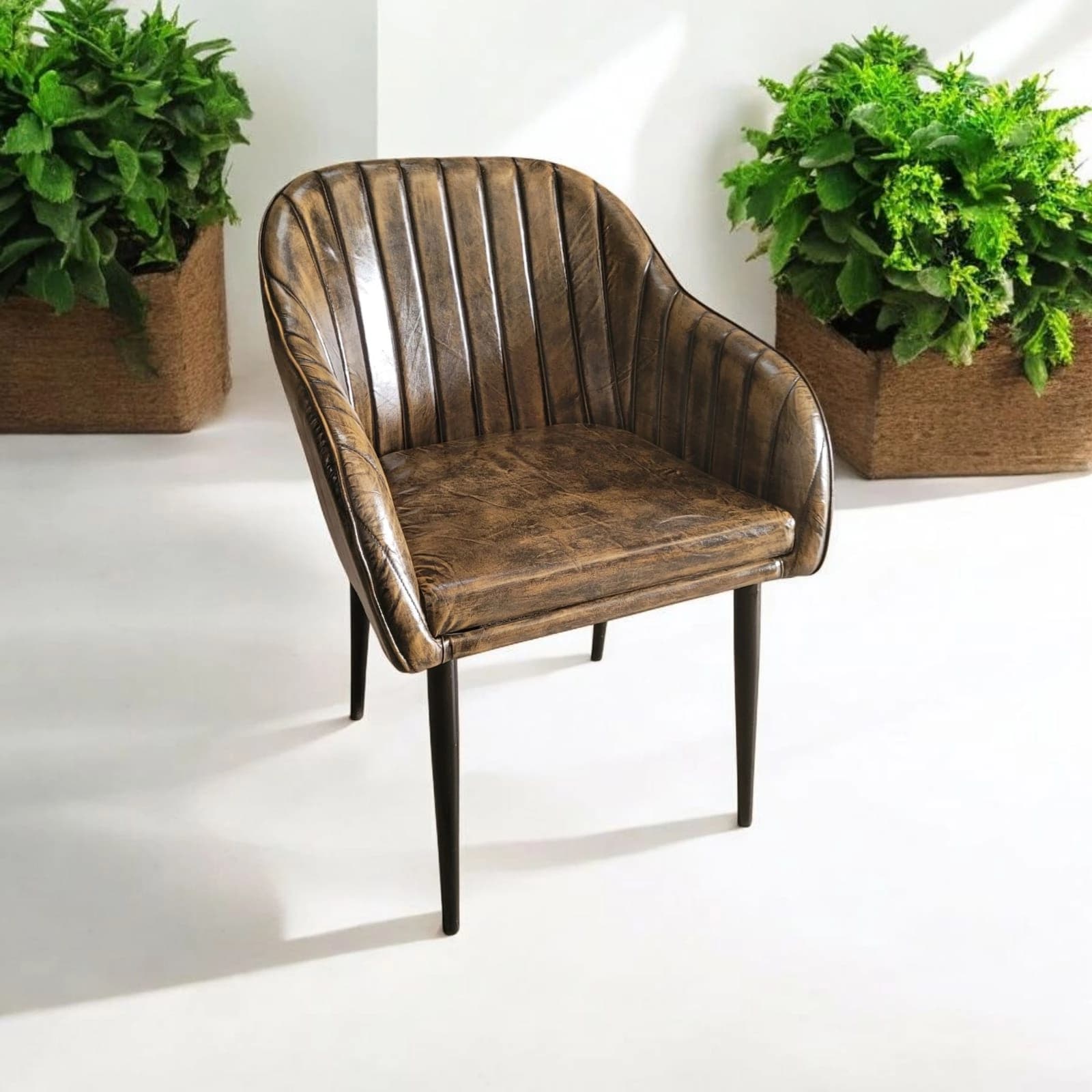 Deep tan Dining Chair